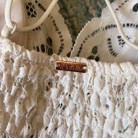 PINK Lace Bralette - Picture 3 of 6